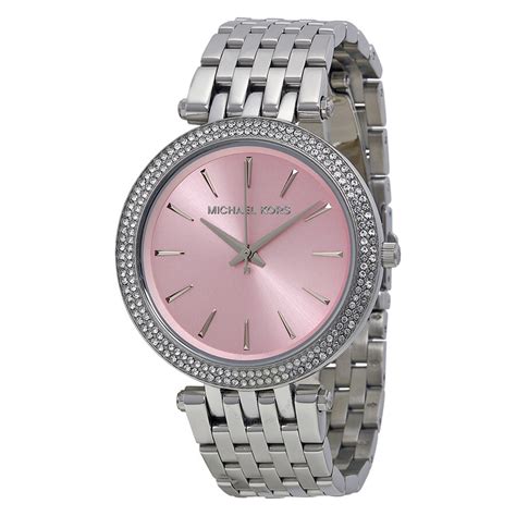 michael kors uhr darci mk 3352|Michael Kors Darci Pink Dial Stainless Steel Ladies .